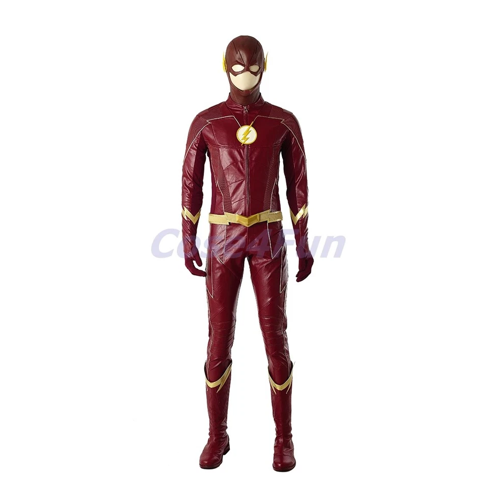 The Flash Costume Cosplay suit Barry Allen Cosplay outfit - Image 3 of 4