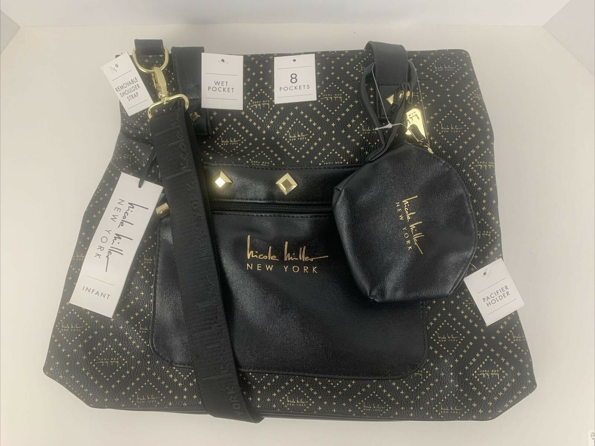 Nicole Miller Diaper Backpack Nicole Miller New York Multi Piece Backpack Diaper Bag  main image 4