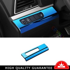 Cuadro de control interruptor de faros de coche para Hyundai Elantra 2016-2020 acero azul