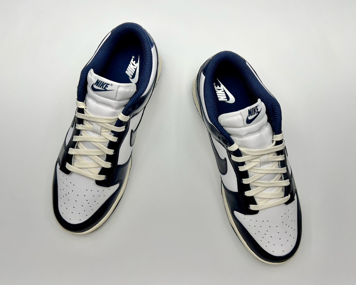 Nike Dunk Low “Midnight Navy and White” (FN7197-100) M Size - 10.5