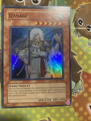 Yu-Gi-Oh! Izanagi Card - TDGS-EN030 Super Rare, Unlimited Edition, Effect Monster, 2200 ATK/1000 DEF