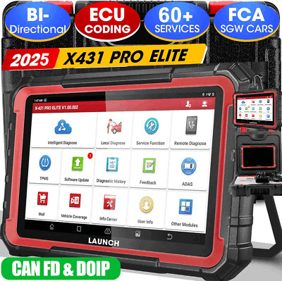 2026 LAUNCH X431 Pro Elite V+ PRO5 OBD2 Diagnosegerät ALLE SYSTEM Programmierung