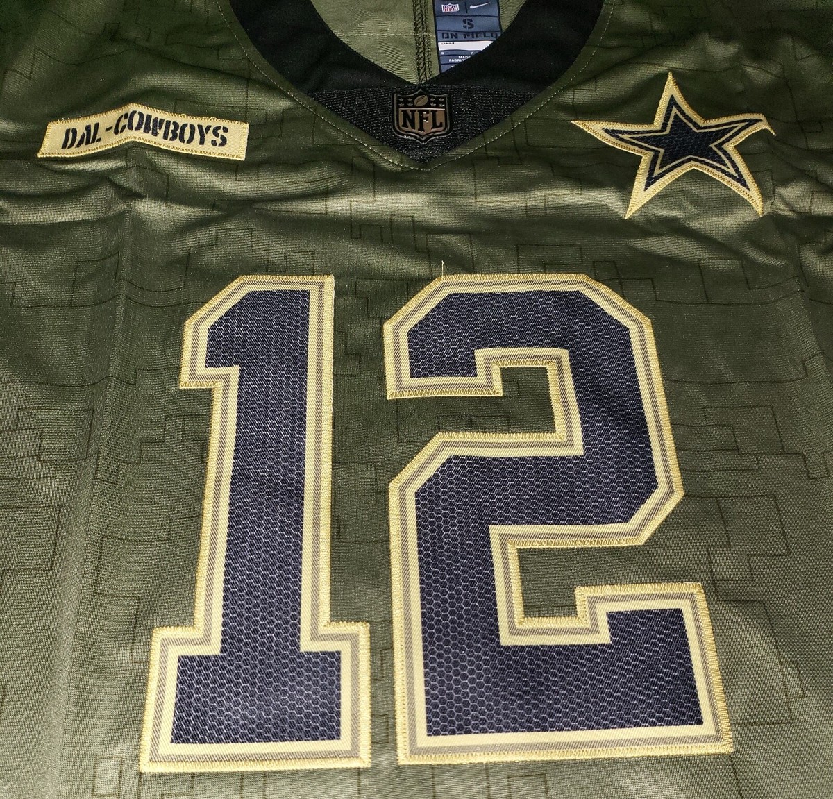 NFLサルートトゥサービスJersey　ダラスカウボーイズ Men's Nike Roger Staubach Brown Dallas Cowboys Salute To