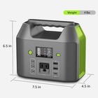 150W Portable Power Station 155Wh Lithium Battery Bank Camping Solar Generator — photo 5