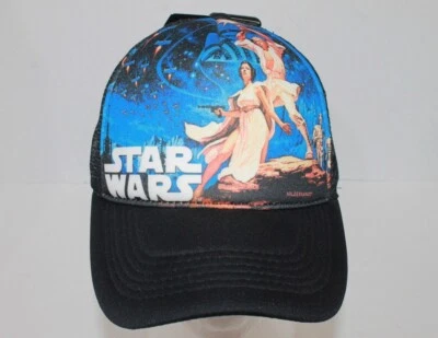 Disney Star Wars Baseball Cap Black Unisex Snapback OSFM BNWT - Image 1 of 4