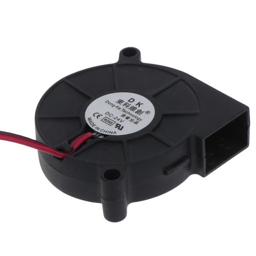 5/12/24V 2Pin 5015 Oil Bearing Cooling Fan 4300R Brushless for 3D Printer - Photo 6/11