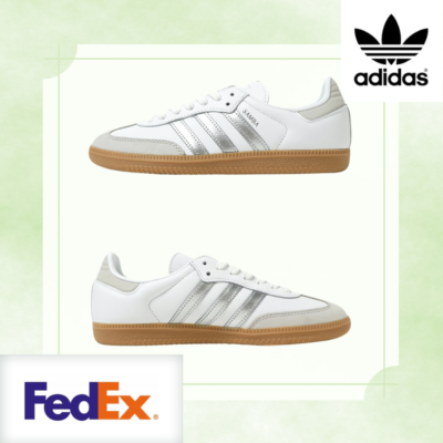 adidas WMNS Originals Samba White Silver JI2725 Women's Size oki04