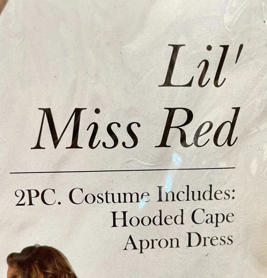 Plus Size Little Red Riding Hood Women's Costume Size 3X-4X, NEW - Image 3 of 4