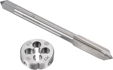 M7 X 0.5Mm Metric Tap and Die Set, Machine Thread Screw Tap with round Threading