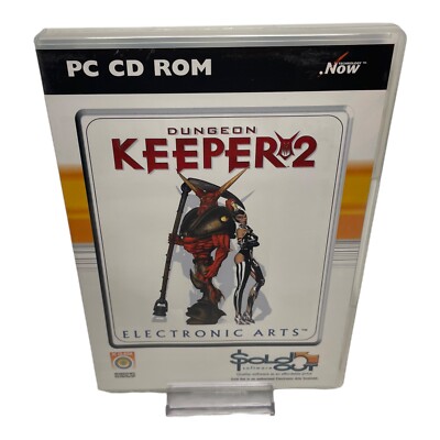 Dungeon Keeper 2  (PC, 2001) PC GAME CASE - Very Good