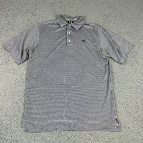Gilet Footjoy Homme Taille L Bleu - Demi-zip Extensible - Ouvertures Bras - état Correct