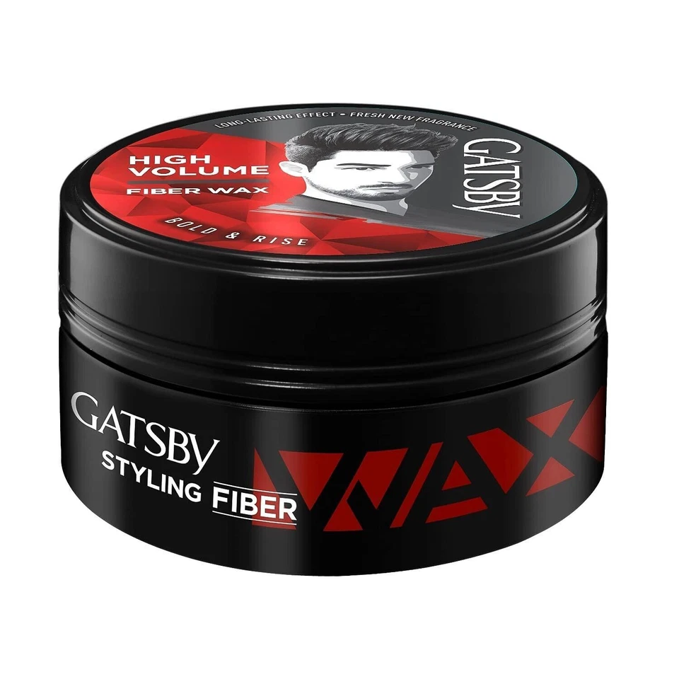 PK 2 Gatsby Styling Fiber Hair Wax - Bold & Rise 75gm Strong Hold, Anytime - Image 3 of 4