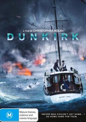 DUNKIRK [CHRISTOPHER NOLAN] - DVD REGION-4 | NEW/SEALED | FREE LOCAL POSTAGE