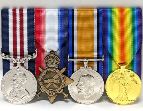 WW1 AUSTRALIAN BRITISH COMMONWEALTH MOUNTED MILITARY MEDALS MM GALLANTRY