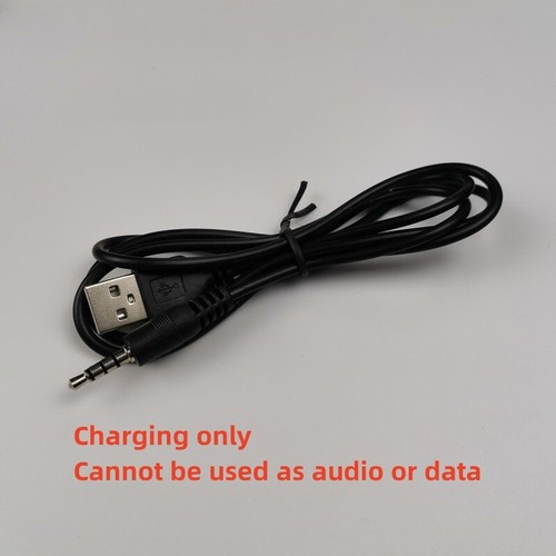 USB auf 3,5 mm Kopfhöreranschluss Audio Rundloch Rundkopf-Ladekabel 1 m
