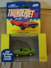 New Johnny Lightning Thunderjet 500 1970 Chevy Camaro Lime Green
