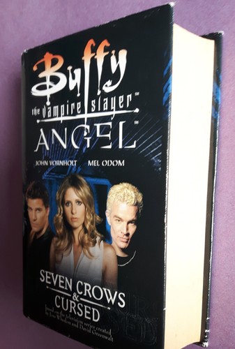BUUFY THE VAMPIRE SLAYER/ANGEL: SEVEN CROWS & CURSED HARDBACK BOOK - Picture 3 of 8