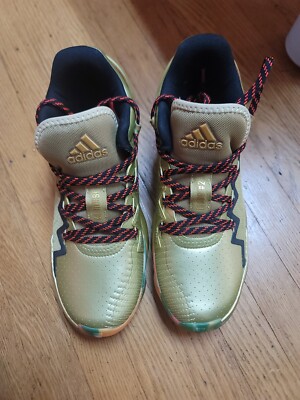 Adidas Issue #2 Gummy Bear Shoes Mens Sz Donovan Mitchell FW9050 Gold