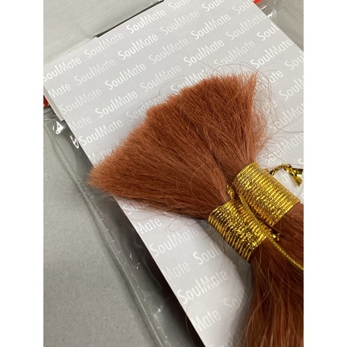 18” #350 Copper Super Bulk Braiding Blend Hair by Casting - Picture 3 of 5