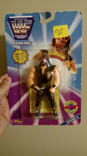 Mankind Bend Ems Series V Just Toys 1997 WWF WWE M...