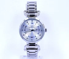 INVICTA 16223 ANGEL Stainless Steel Rhinestone Tritnite Quartz Watch