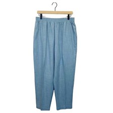 Vintage light blue tapered trouser pants size large