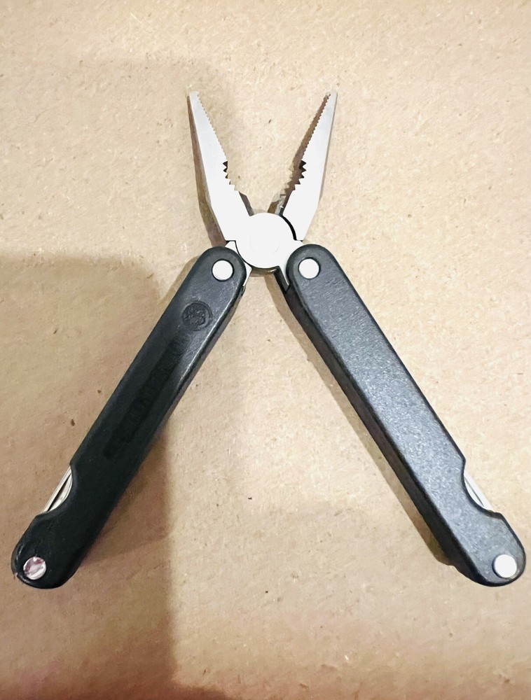 Stainless Steel Multi-Tool Knife with Folding Pliers for Camping Hiking