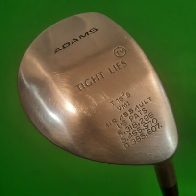 Bois De Fairway Adams Tight Lies T – 16°, Regular, Acier, Main Droite, Occasion USA