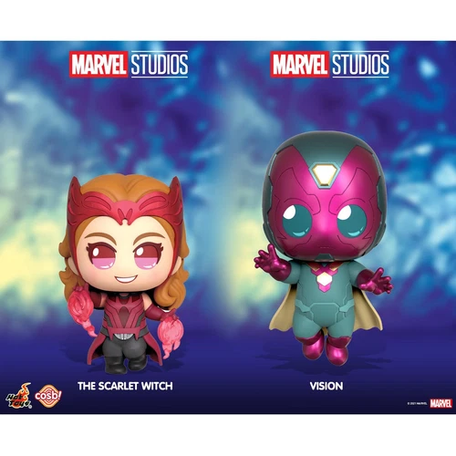 Cosbaby Marvel Hot Toys Disney+ Cosbi (Bruja y Visión Escarlata)