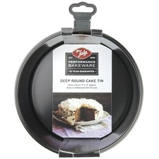 Image of TALA PERFORMANCE BAKEWARE NON STICK DEEP ROUND CAKE TIN 15CM,18CM,20CM,23CM,25CM