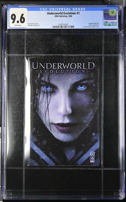 Underworld Evolution #1 IDW Publishing 2006 DVD Comic CGC 9.6 White Pages