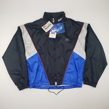 Vintage 90s Asics Womens Reflective Windbreaker Jacket Running Womens Medium