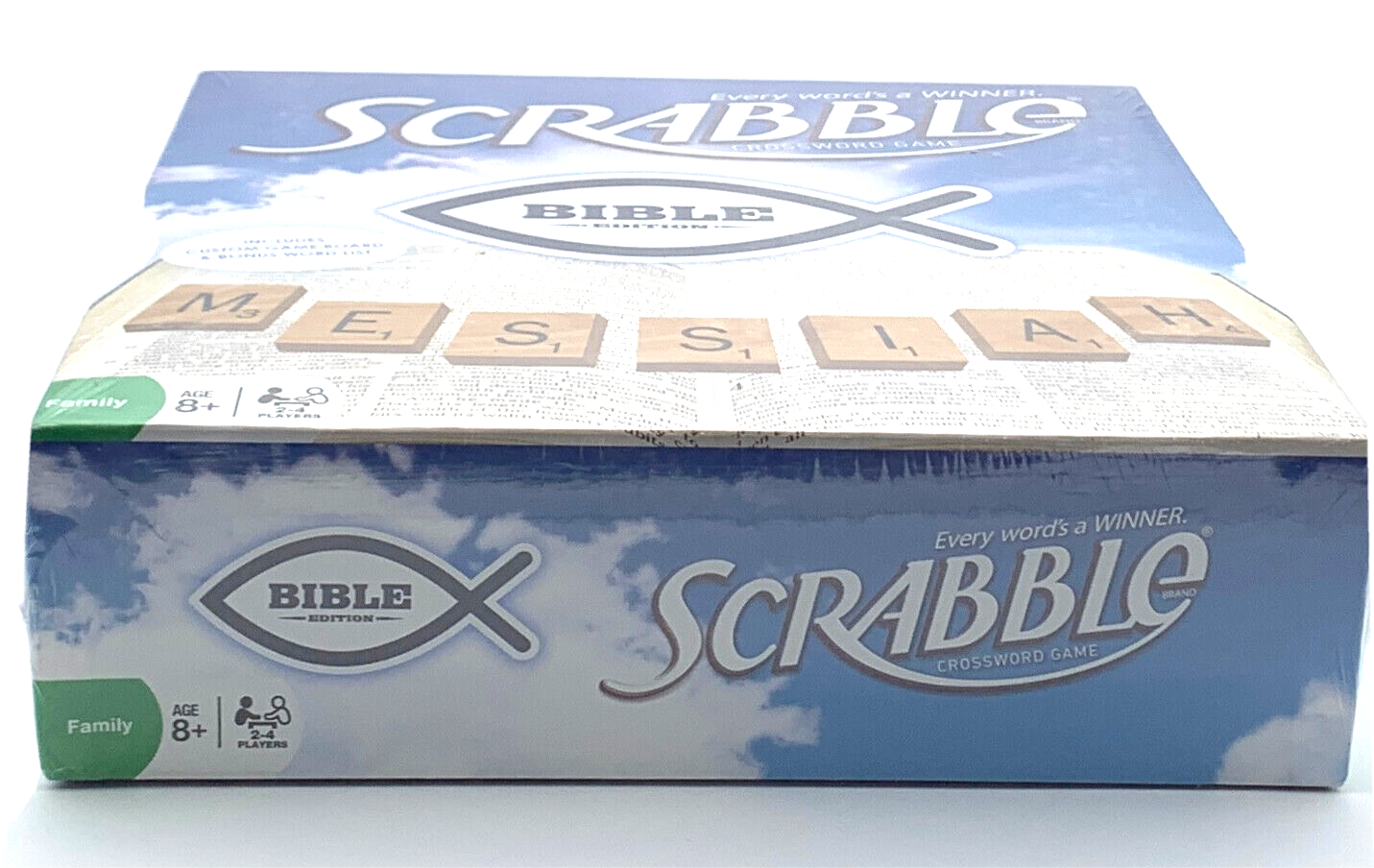 Scrabble Crossword Game Bible Edition 2010 Brand New in Shrink Wrap eBay