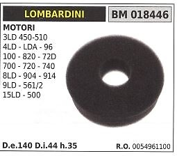 Elemento Prefiltro Ciclone Per Filtro Aria Lombardini - LDA 450, 510/4LD, 640/7LD | Numero Ricambio 1301 069 - Foto 7