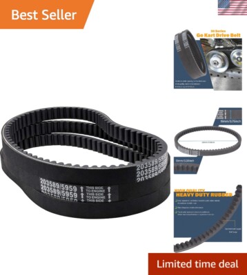 3-Pack 30 Series Go-Kart Drive Belt Replacement for Manco 5959 & Comet 203589