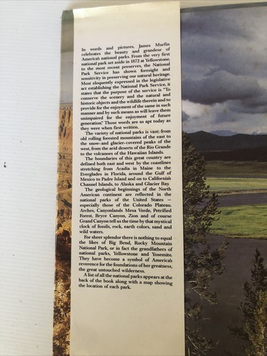 National Parks Of America 1985 By James Murfin Hardback - Bild 10 von 12