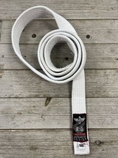 Elite Sports Japanese Design Taekwondo/Karate/Ju Jitsu White Belt Size 000