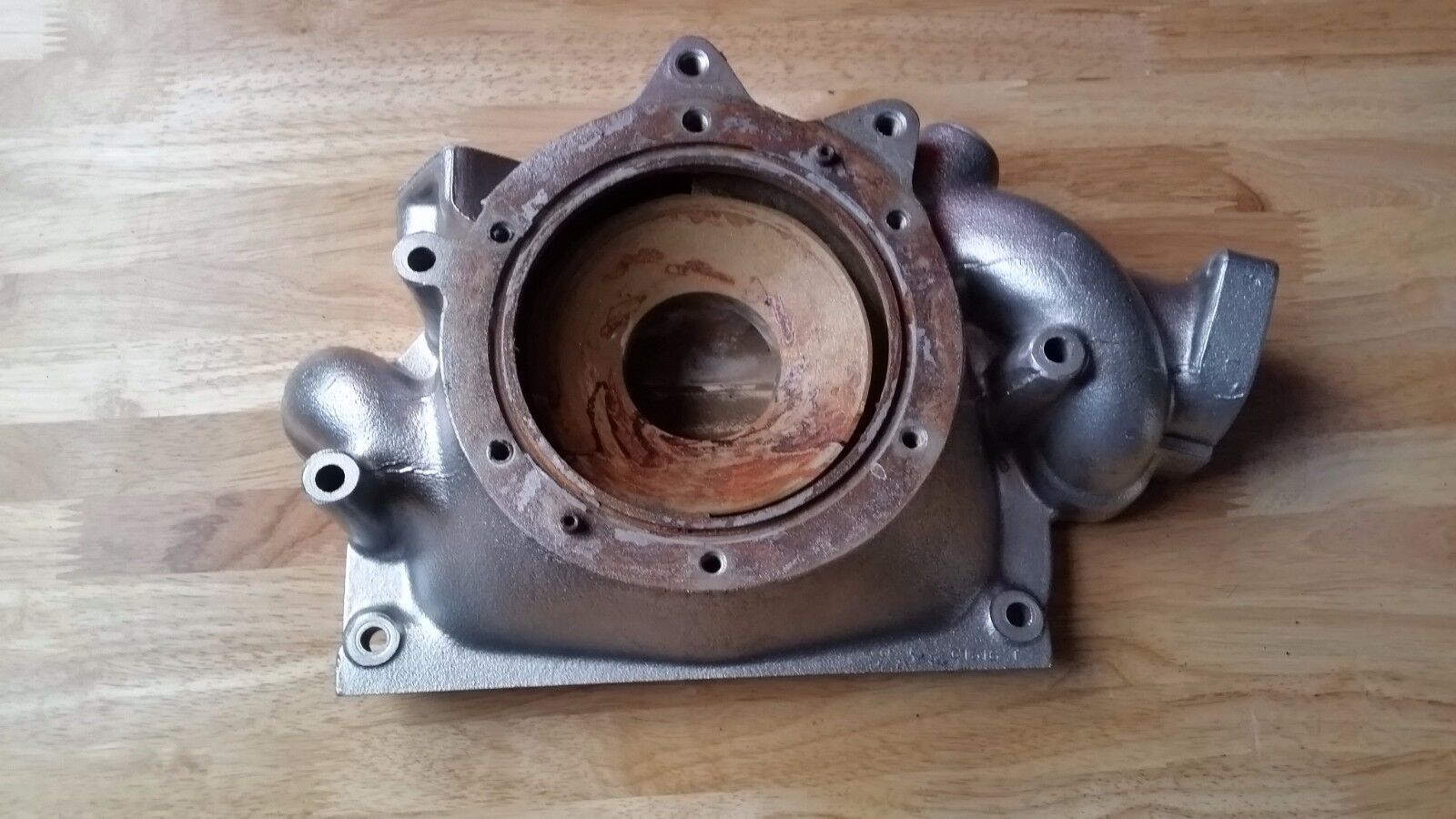 81 to 89 Rolls Royce Silver Spirit Spur front engine upper timing cover and pump