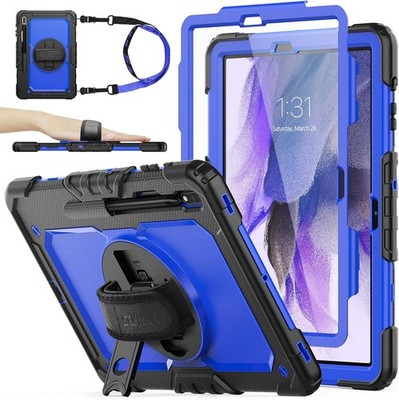Case for Samsung Galaxy Tab S7 FE / S8 Plus 5G 12.4'' with Screen Protector