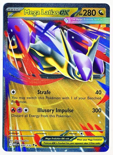 Pokemon Mega Evolution Series - All Double Rare EX - NM or Better - You Pick