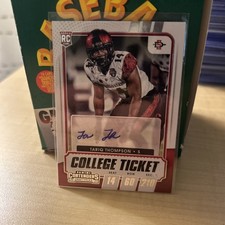 2021 Panini Contenders Draft Picks - College Ticket Autographs Tariq Thompson