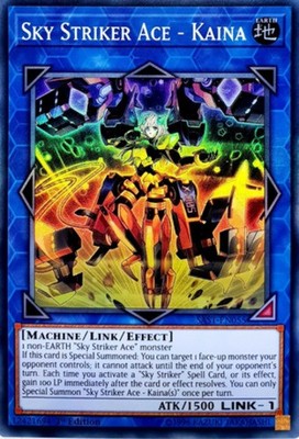 Yugioh! LP Sky Striker Ace - Kaina - SAST-EN055 - Super Rare - 1st Edition Light