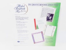 Creative Memories 12"x12" Ruled Scrapbook Pages, 5 Sheets 10 Pages, New, Sealed