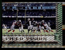 2018 Donruss Elite #FV-10 Derek Carr Field Vision Green