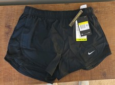 Nike Tempo Women's Brief-Lined Running Shorts Black Size Small 831558-014 NWT