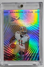 Brandon Aiyuk 49ers 2020 Illusions, Rookie Endorsements Blue /99 AU RC 🎨