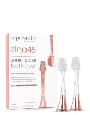 2-Pack Replacement Brush Heads for Sonic Toothbrush, 45° Angled DuPont  Bristles