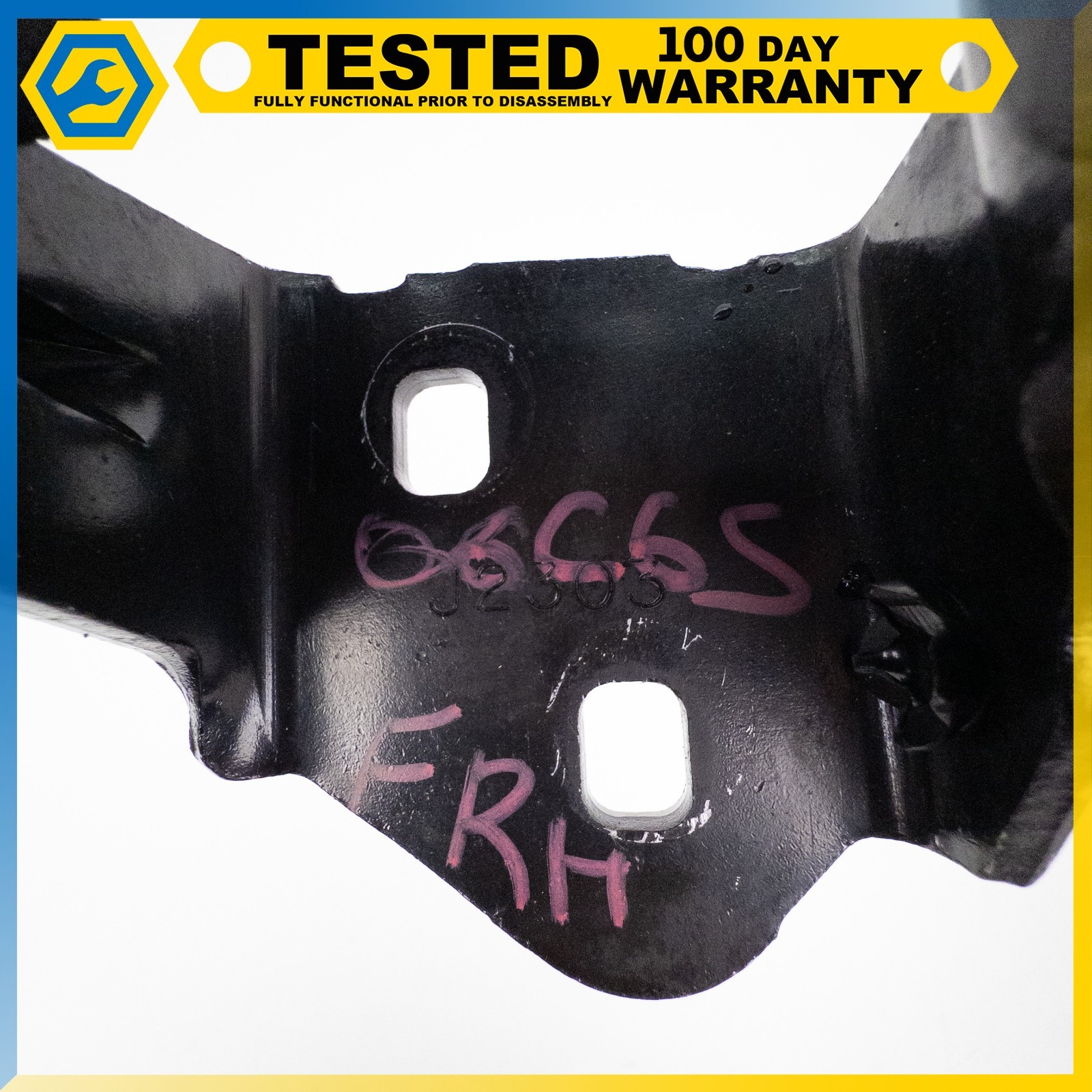 05-13 CHEVROLET CORVETTE C6 XLR FRONT RIGHT SIDE LOWER UPPER DOOR HINGE SET OEM