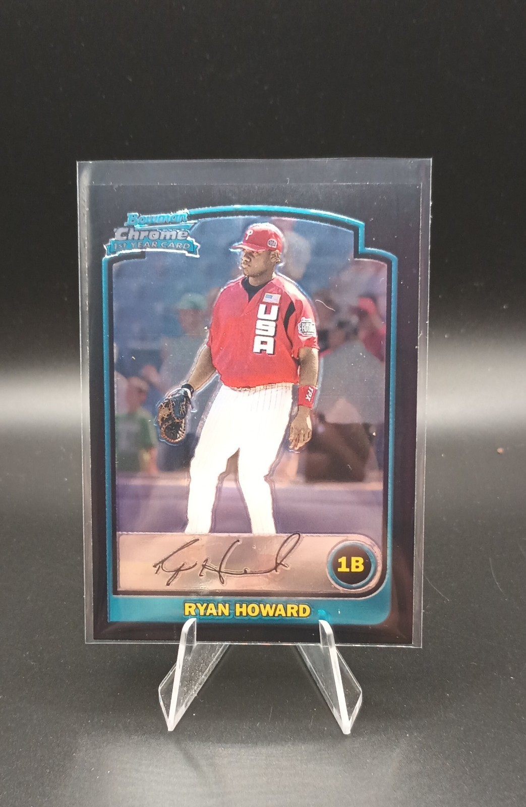 2003 Bowman Draft Picks & Prospects - Ryan Howard #BDP138 Chrome (RC)