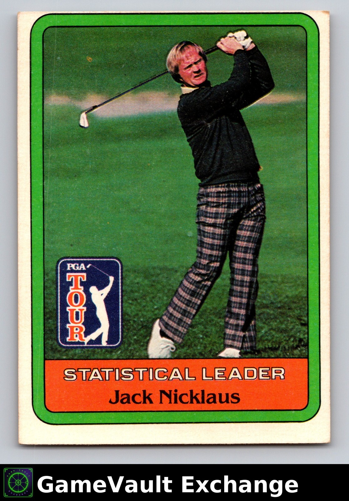 1981 Donruss Golf JACK NICKLAUS #1 EX
